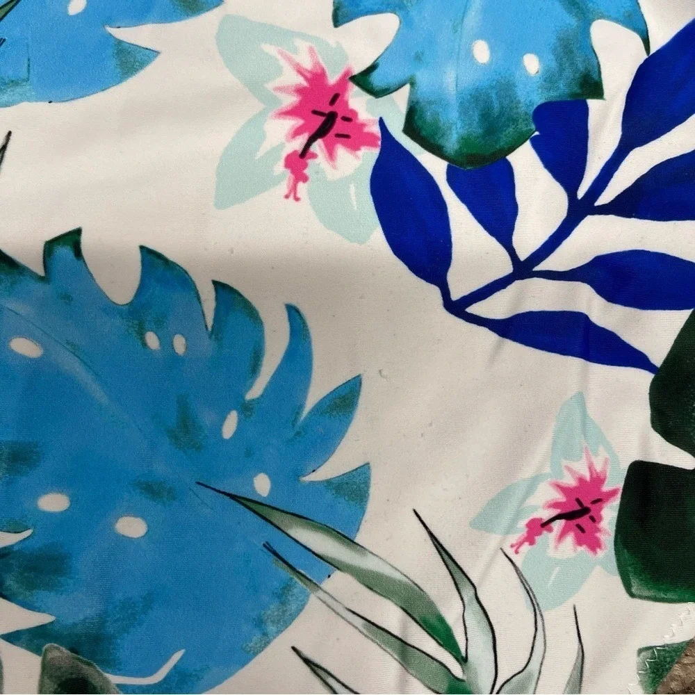 Cupshe bikini bottoms size XL tropical‎ beach swimsuit Hawaiian bright womens